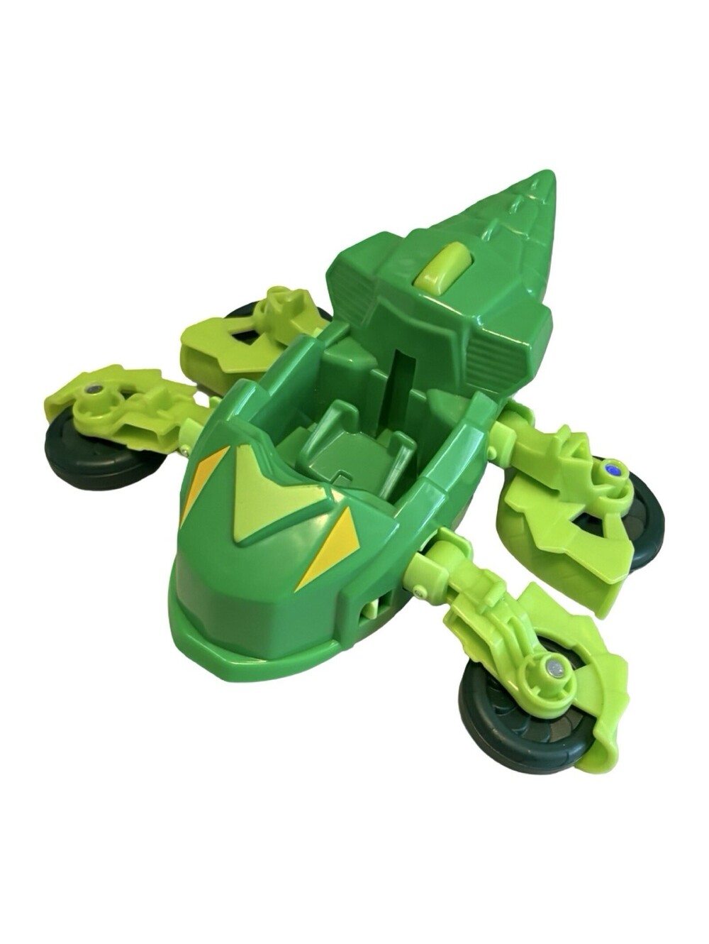 PJ Masks Deluxe GEKKO Mobile Green Vehicle Car ~ NO Figure ~ Hasbro 2021 ~ GUC!